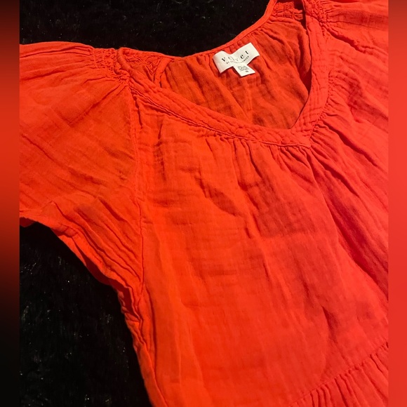 Velvet by Graham & Spencer Cotton Tiered Dress - Picture 4 of 5